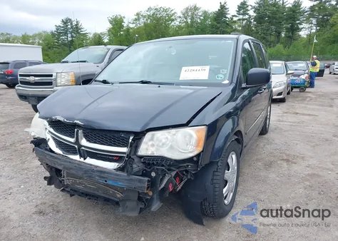 2013 Dodge Grand Caravan Sxt из США, поврежденный, VIN 2C4RDGCGXDR715330